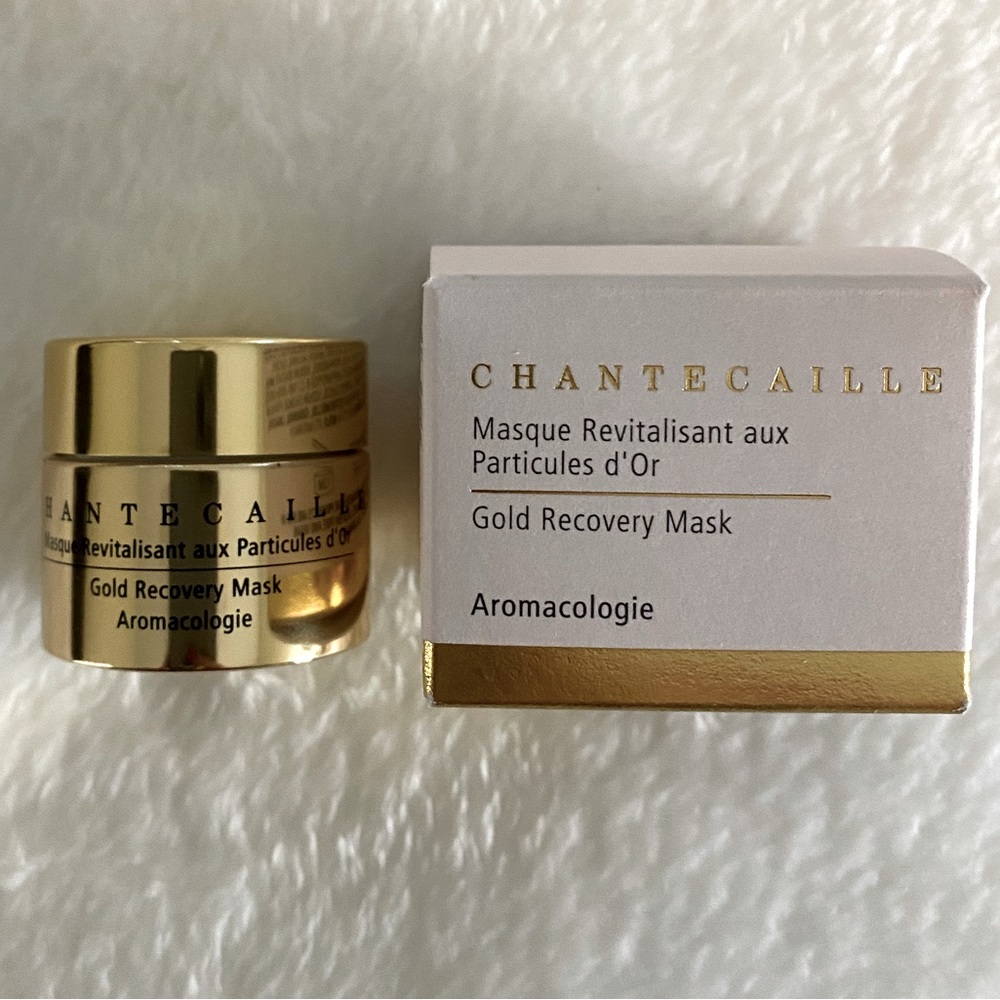 Chantecaille gold recovery mask travel size NIB